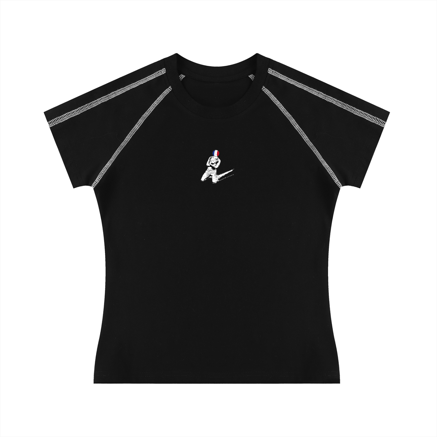 France World Cup T-Shirt // Tight-Fit (Dark, Women's)