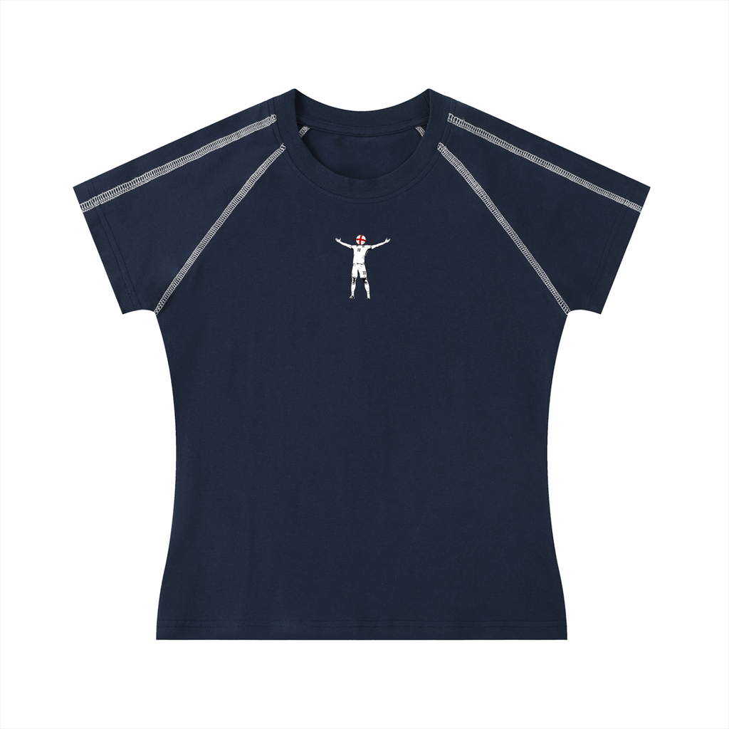 England World Cup T-Shirt // Tight-Fit (Dark, Women's)