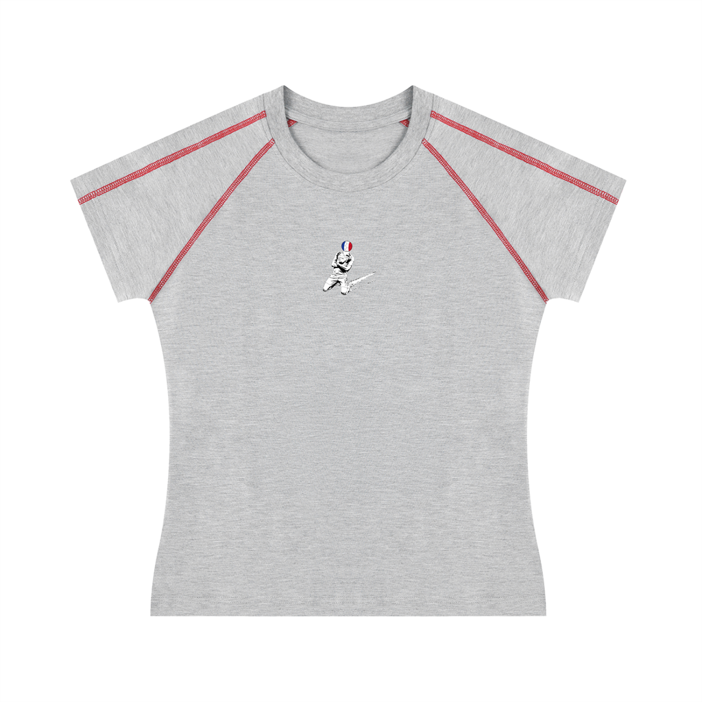 France World Cup T-Shirt // Tight-Fit (Dark, Women's)