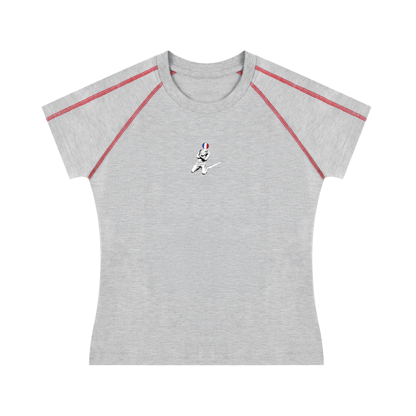 France World Cup T-Shirt // Tight-Fit (Dark, Women's)