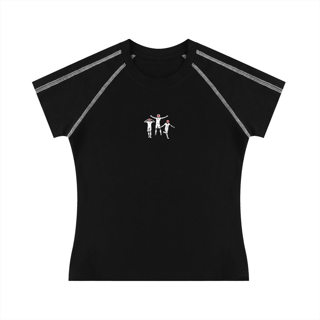 England Triple Threat World Cup T-Shirt // Tight-Fit (Dark, Women's)