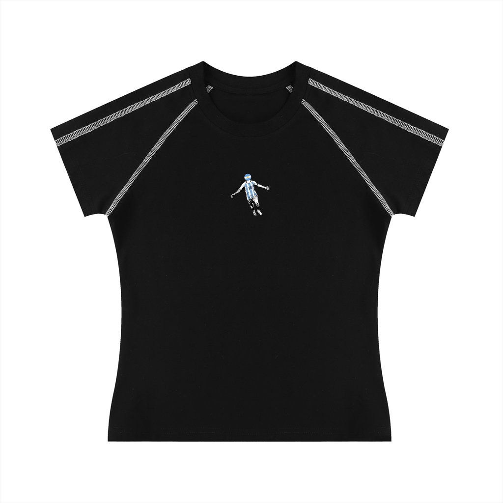Argentina World Cup T-Shirt // Tight-Fit (Dark, Women's)