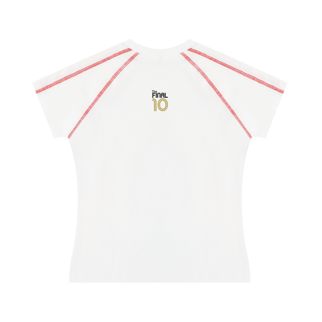 England World Cup T-Shirt // Tight-Fit (White, Women's)