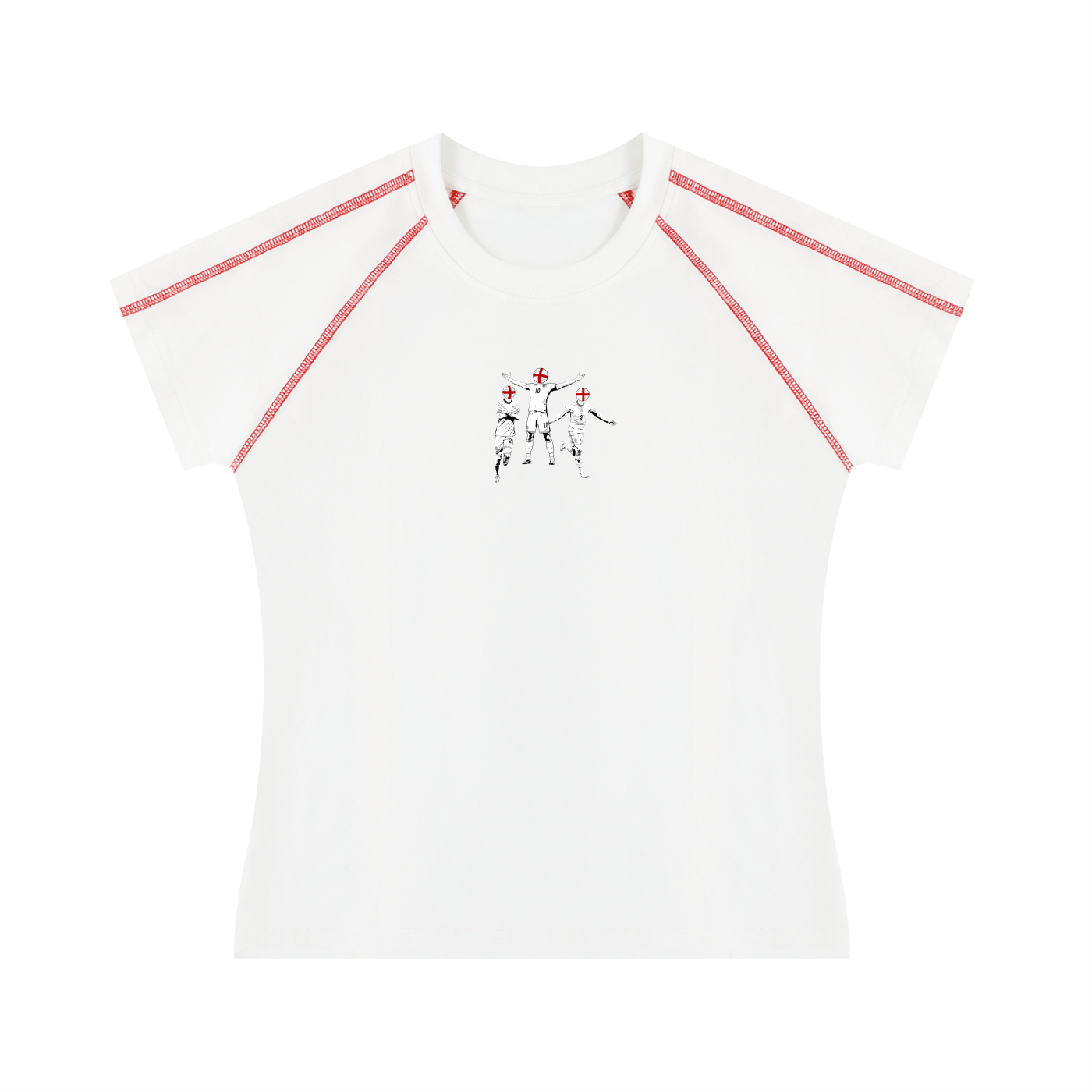England Medley World Cup T-Shirt (White, Women's)