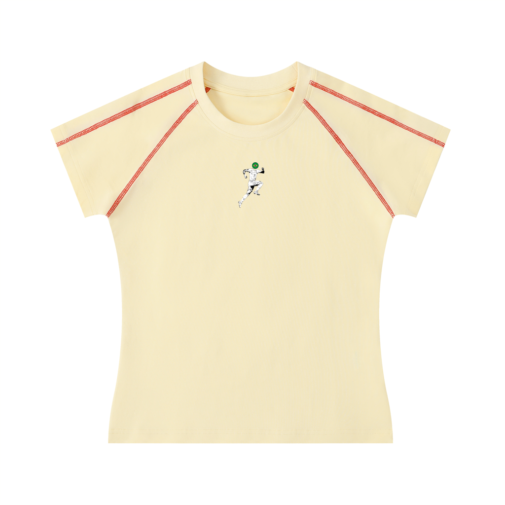 Brazil World Cup T-Shirt // Tight-Fit (Apricot, Women's)