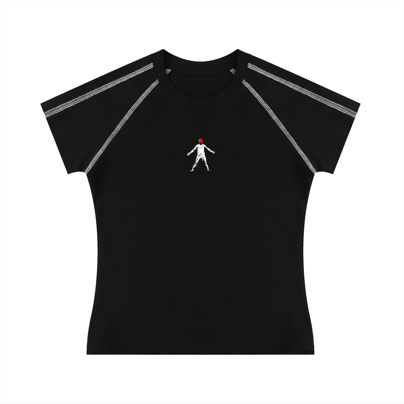 Portugal World Cup T-Shirt // Tight-Fit (Dark, Women's)