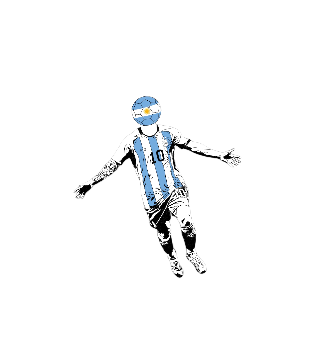 Alternate Argentina World Cup T-Shirt