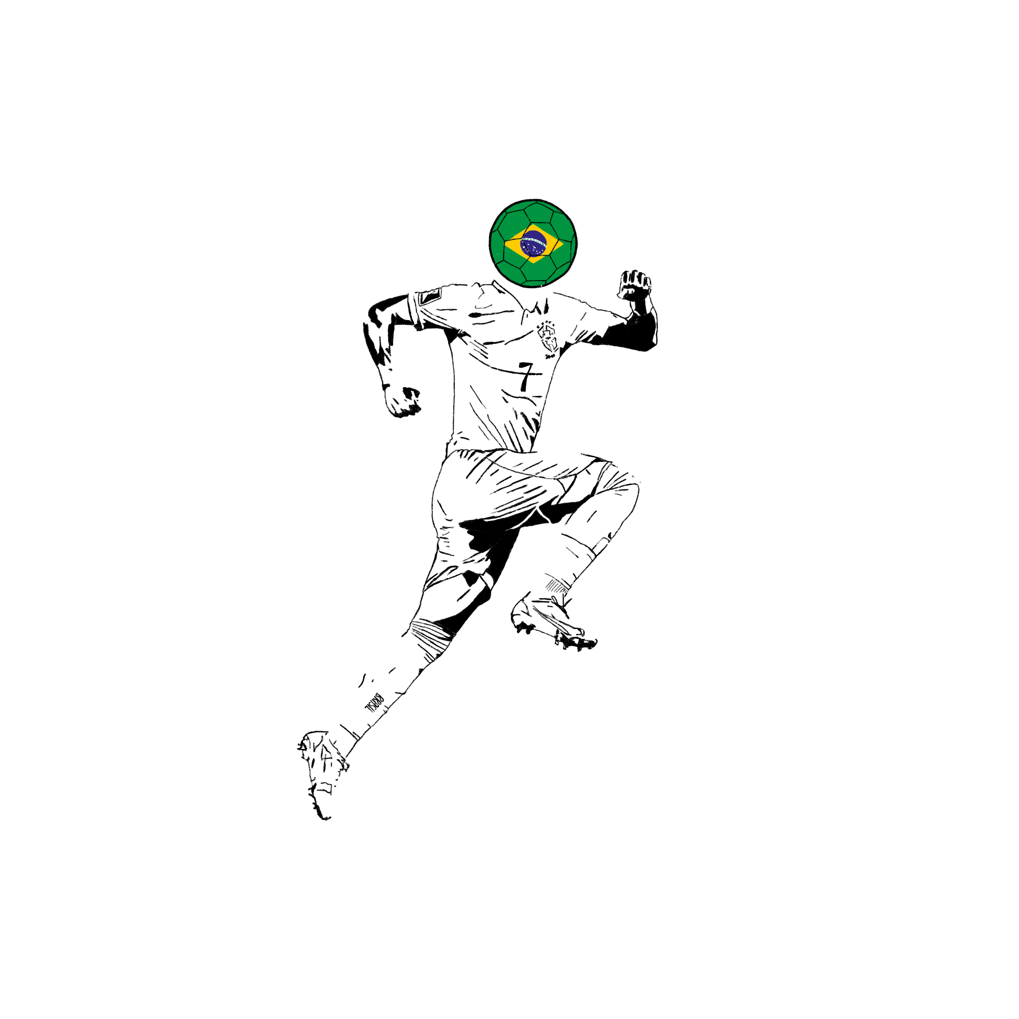Alternate Brazil World Cup T-Shirt (Unisex)
