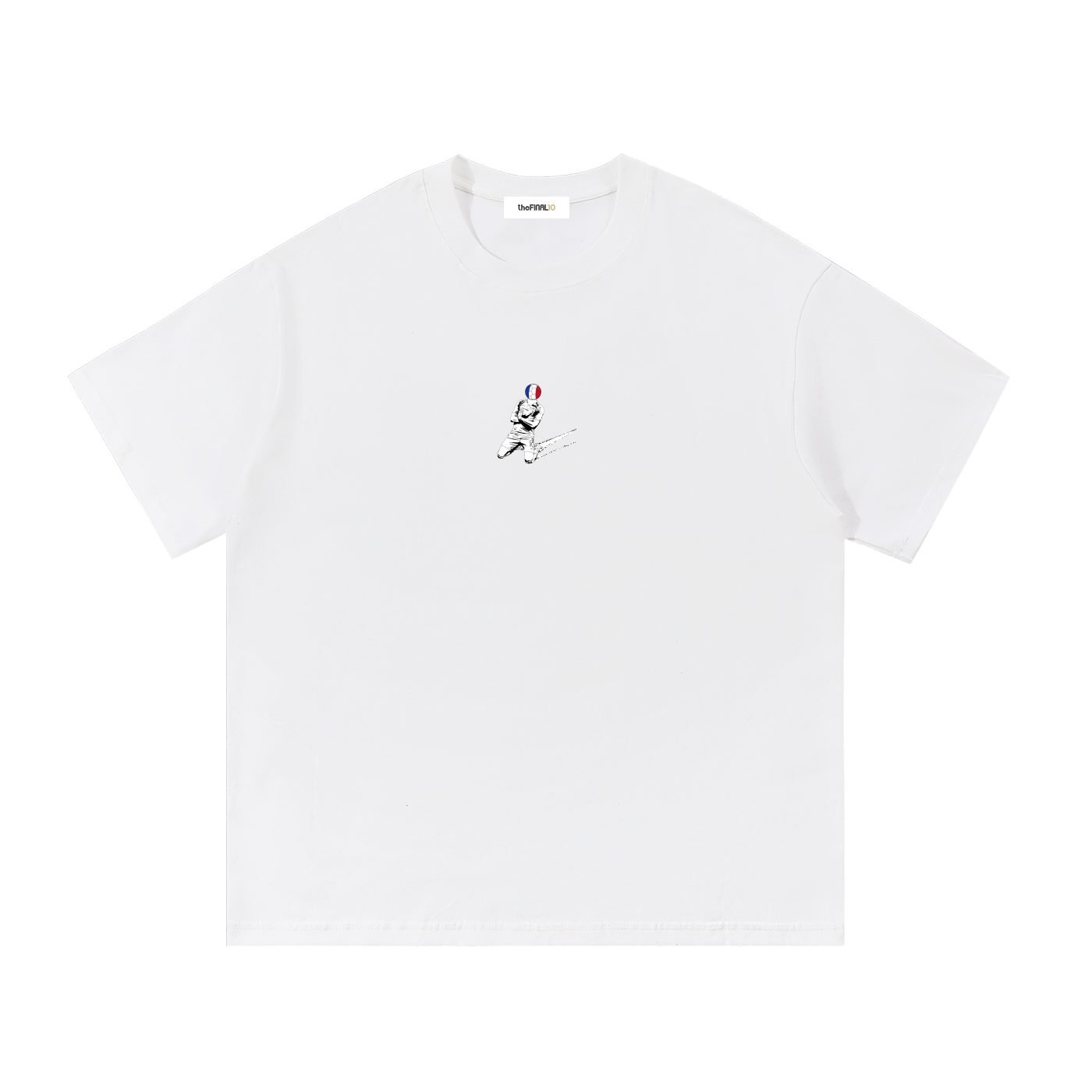 France World Cup T-Shirt (White, Unisex)