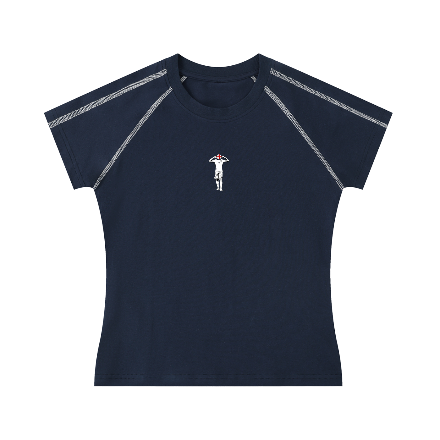 England World Cup T-Shirt // Tight-Fit (Dark, Women's)