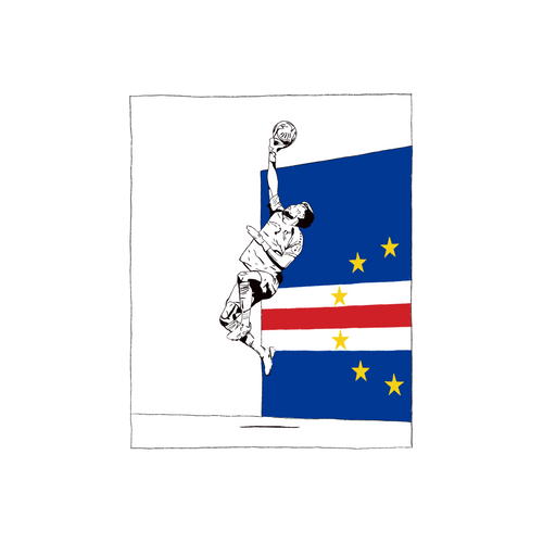 Cape Verde World Cup Moments T-Shirt (White, Unisex)