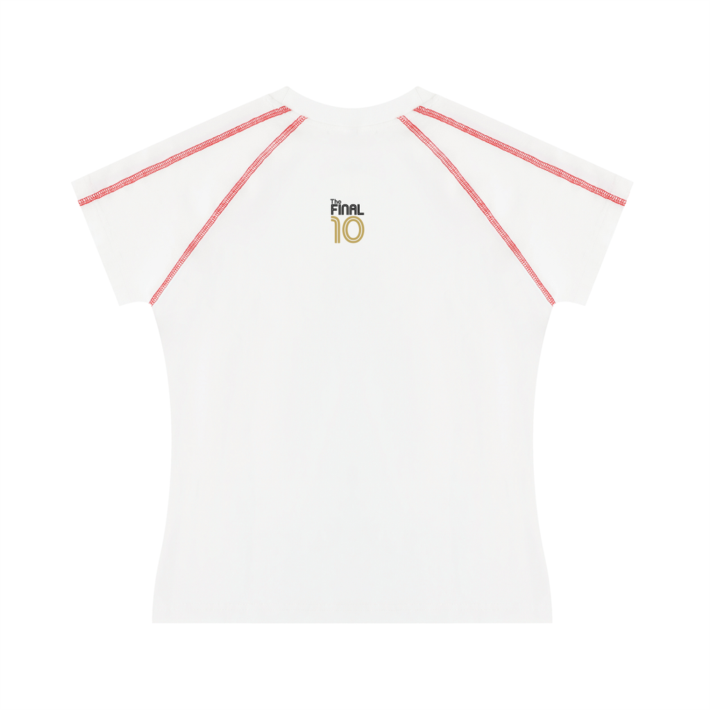 England World Cup T-Shirt // Tight-Fit (White, Women's)
