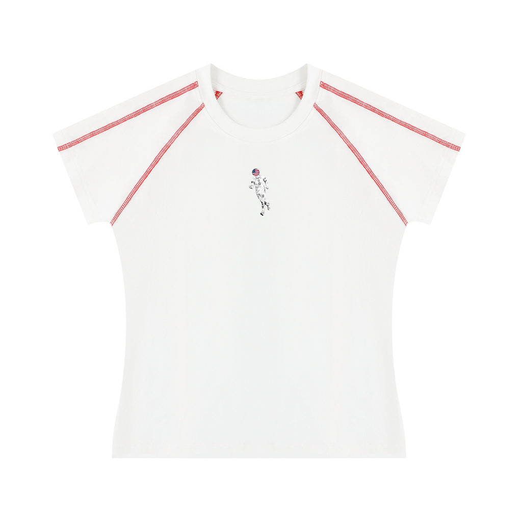 USA World Cup T-Shirt // Tight-Fit (White, Women's)