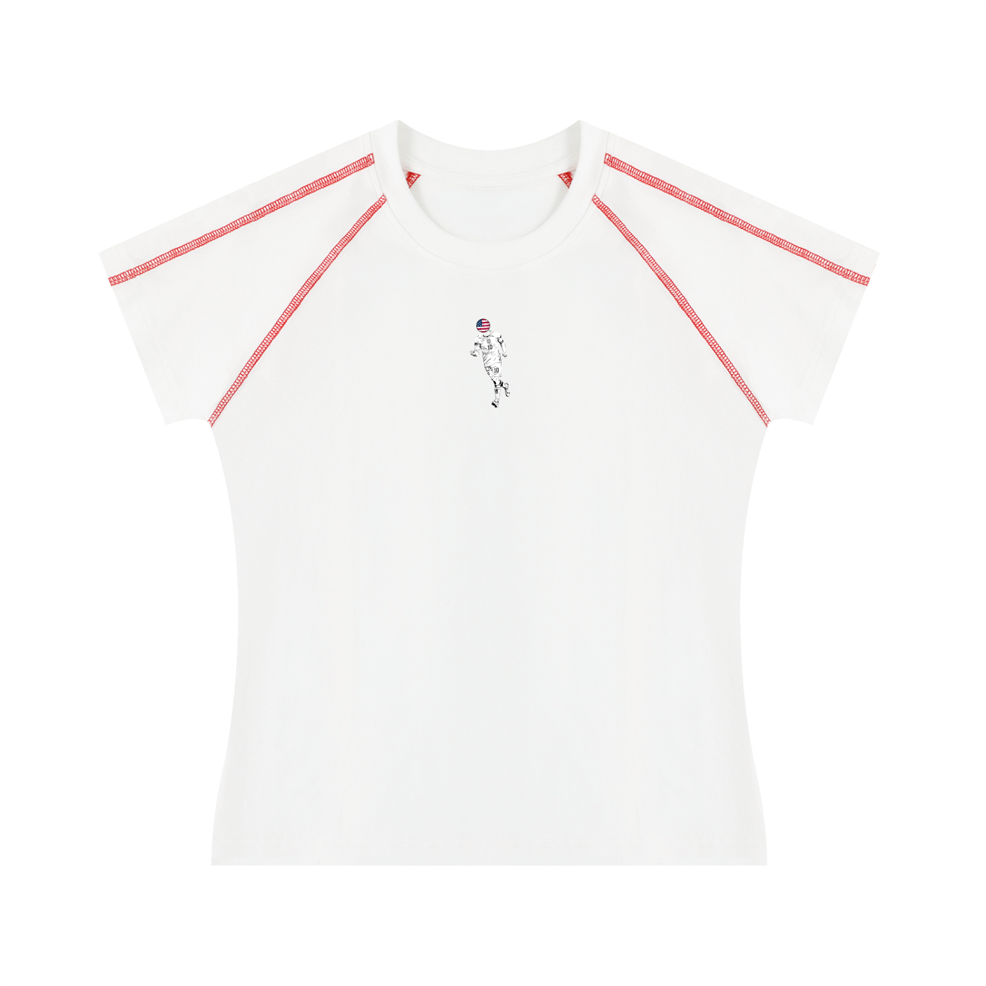 USA World Cup T-Shirt // Tight-Fit (White, Women's)