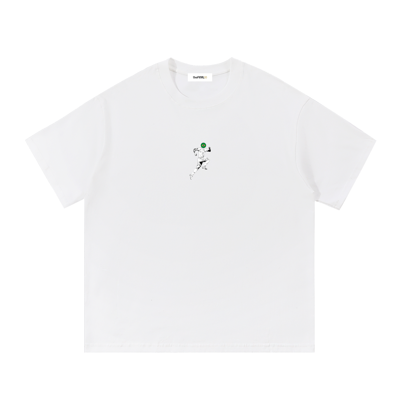 Brazil World Cup T-Shirt (White, Unisex)