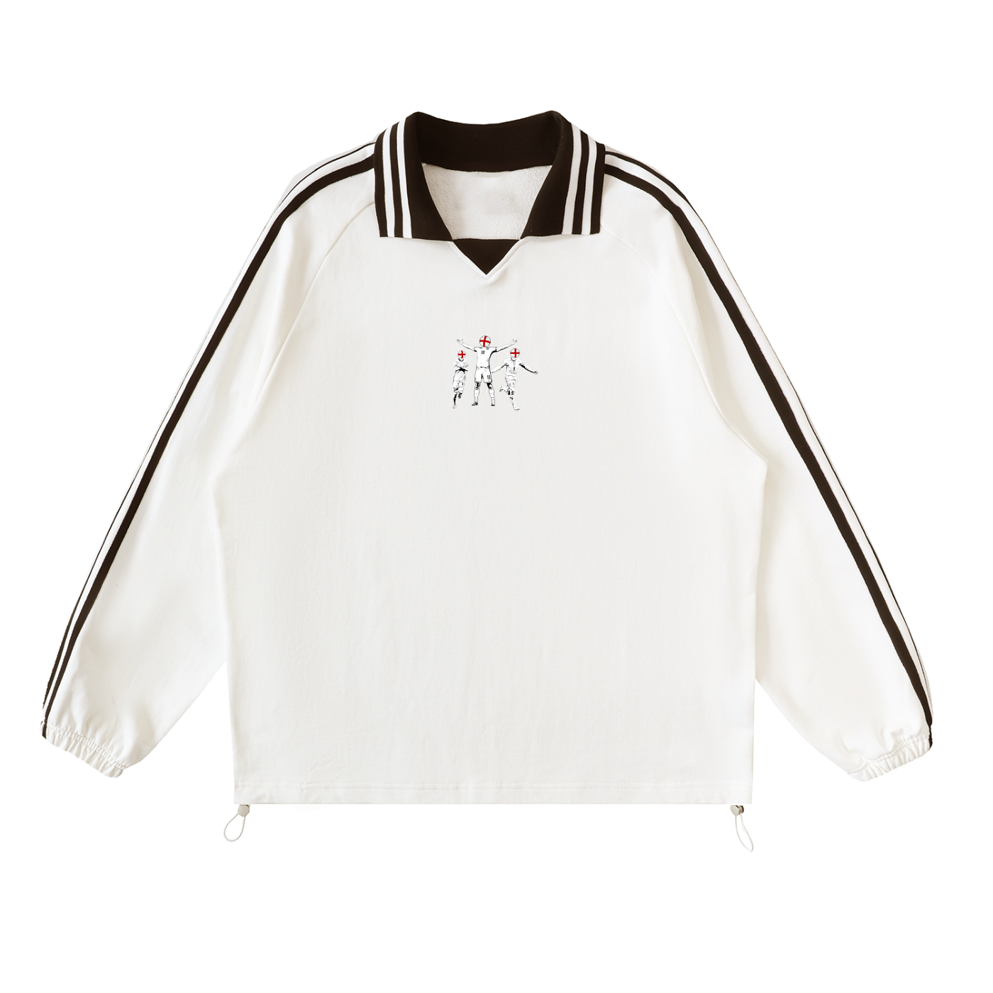 England Medley World Cup Jumper (White, Unisex)